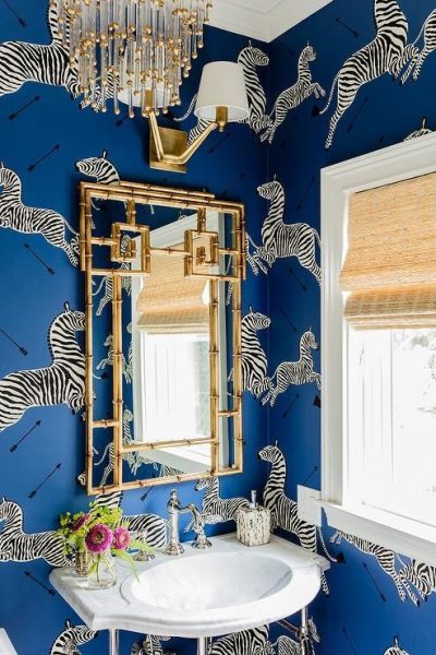 16 Wallpaper Trends for 2023 Bathroom Bedroom and Living Room