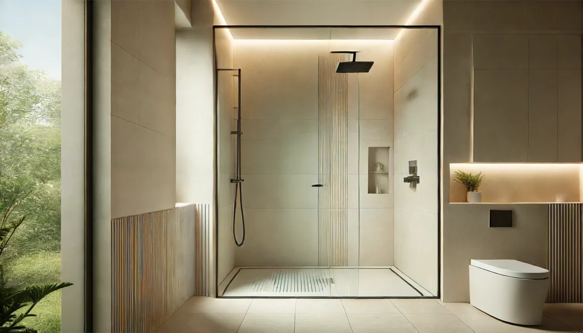 Modern small walk-in shower ideas